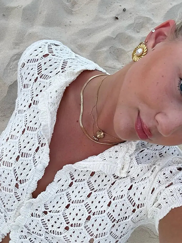 Lace Co-Ord Set for Women - Elegant Two-Piece Outfit for Special Occasions and Casual Wear