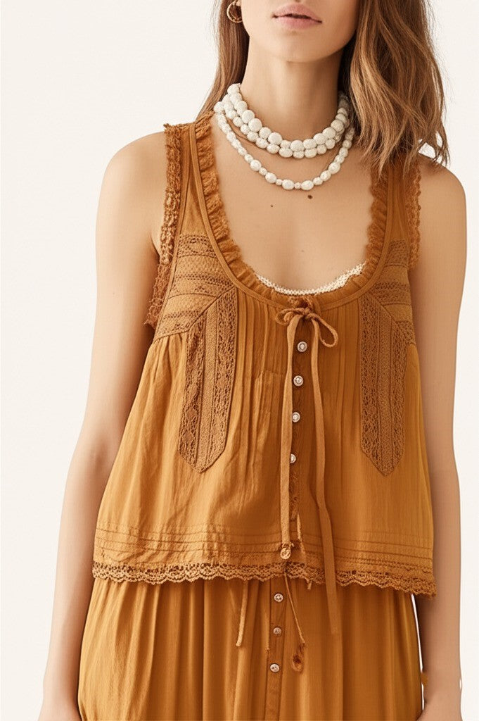 Lace Two-Piece Set for Women | Elegant Design | Perfect for Parties and Special Occasions