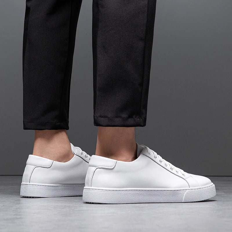 Leather Dress Shoes for Men - Classic Oxford Style - Formal Footwear for Office and Events