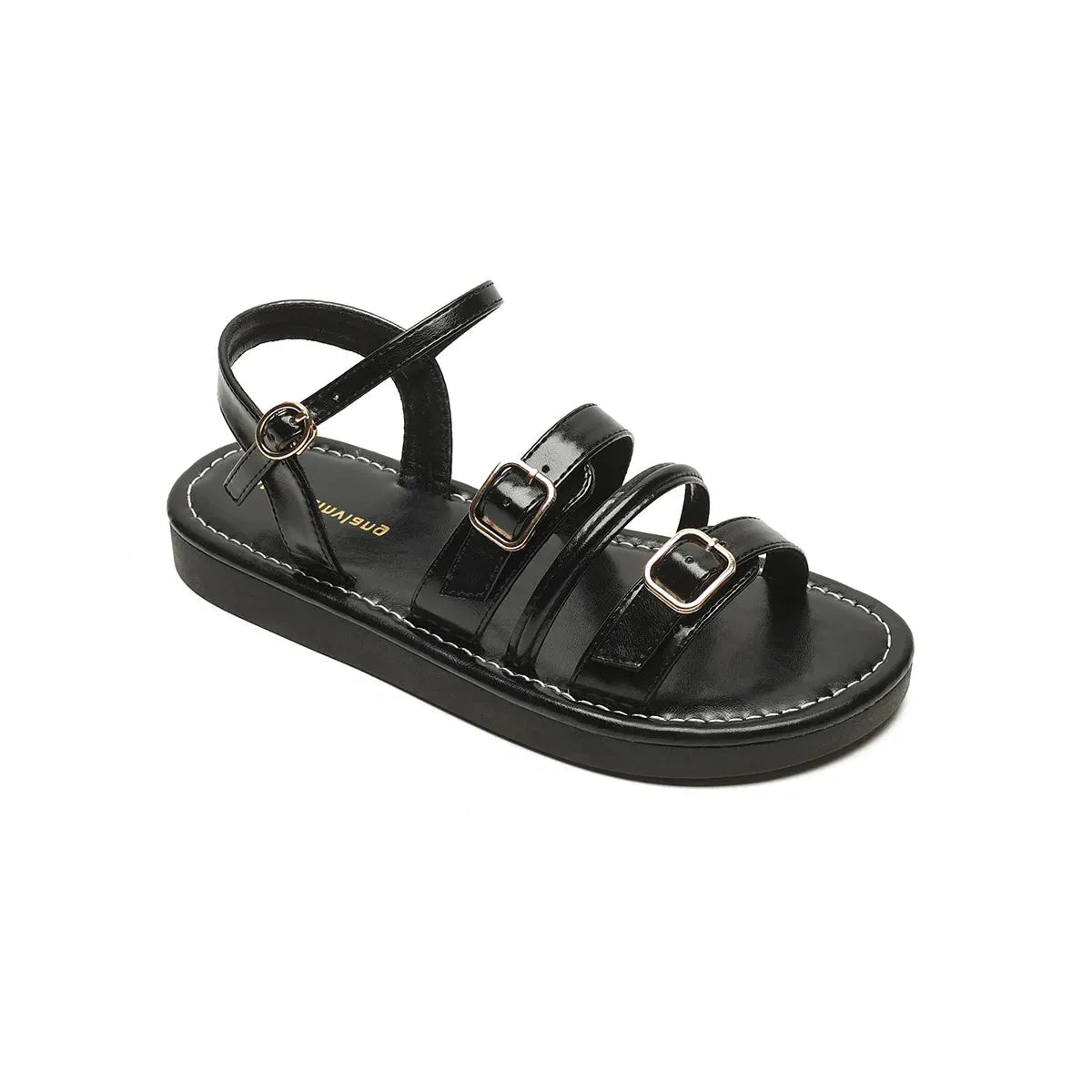 Leather Malibu Sandals for Women - Comfortable Summer Footwear with Adjustable Straps and Durable Sole