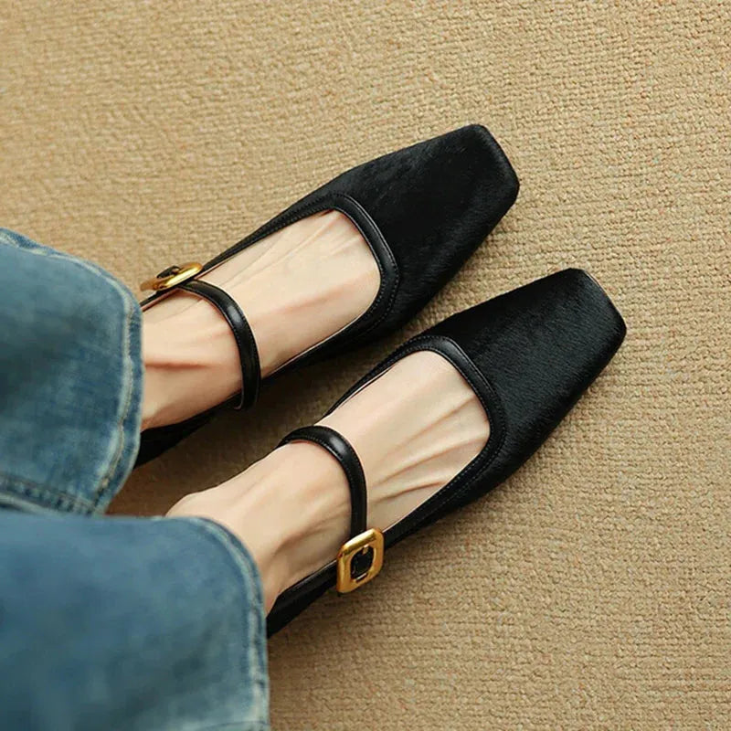 Leopard Print Mid-Heel Shoes for Women - Stylish Feline Luxe Design for Casual or Dressy Occasions