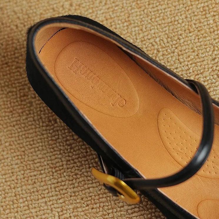 Leopard Print Mid-Heel Shoes for Women - Stylish Feline Luxe Design for Casual or Dressy Occasions