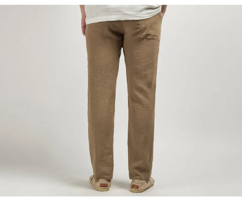 Linen Old Money Trousers