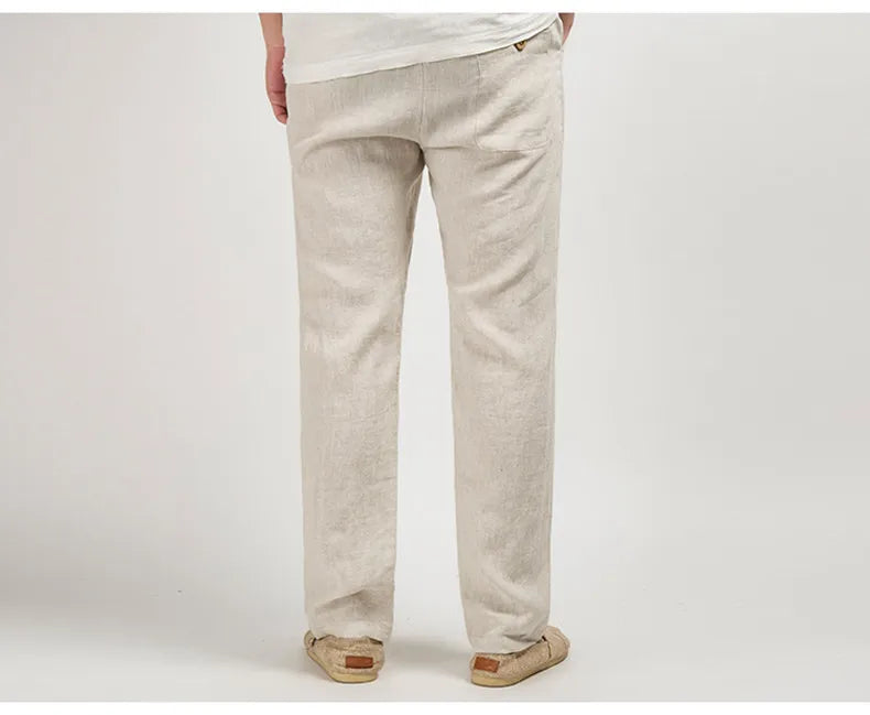 Linen Old Money Trousers