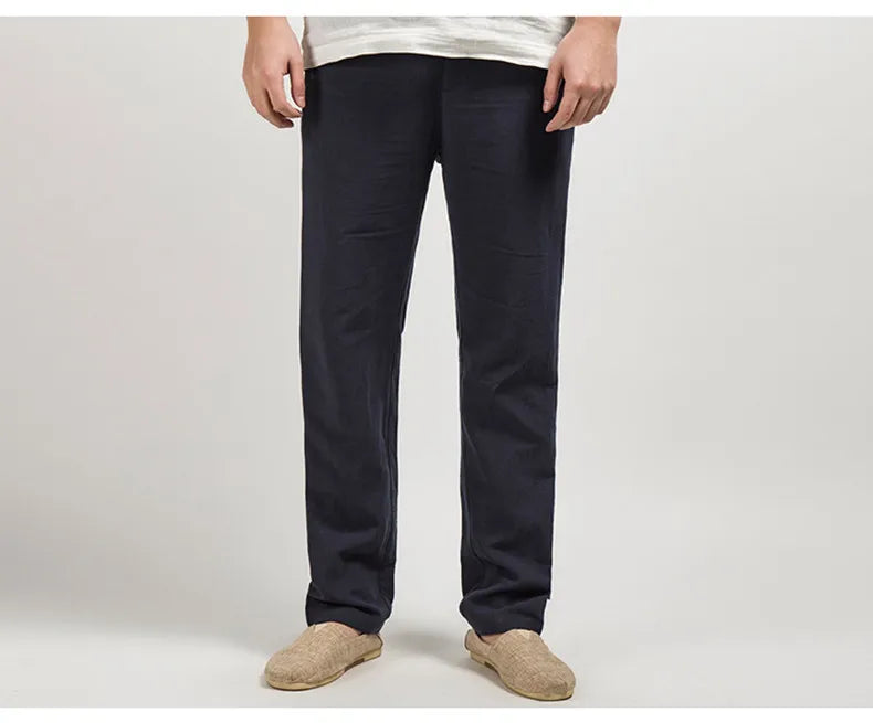 Linen Old Money Trousers