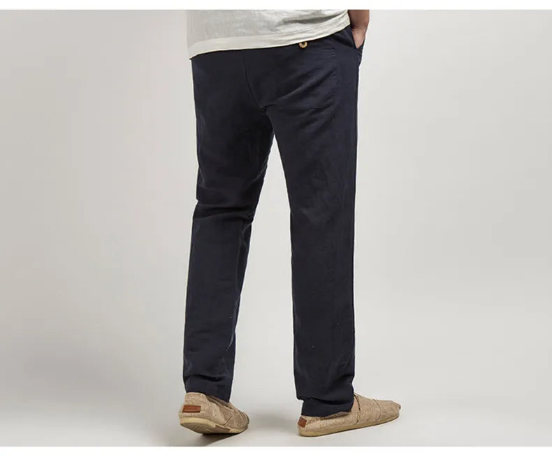 Linen Old Money Trousers