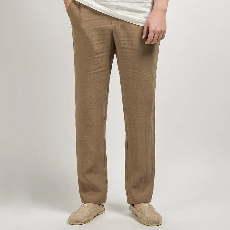 Linen Old Money Trousers