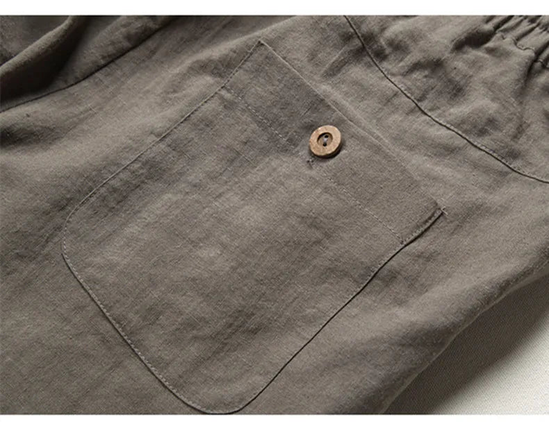 Linen Old Money Trousers