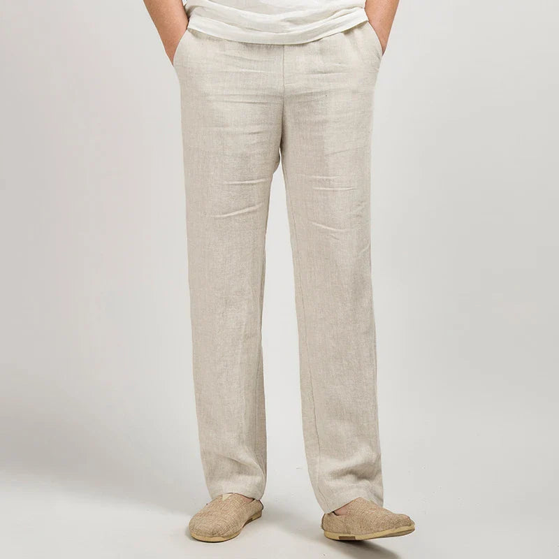 Linen Old Money Trousers
