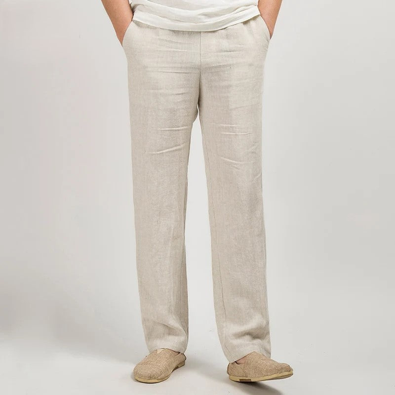 Linen Old Money Trousers