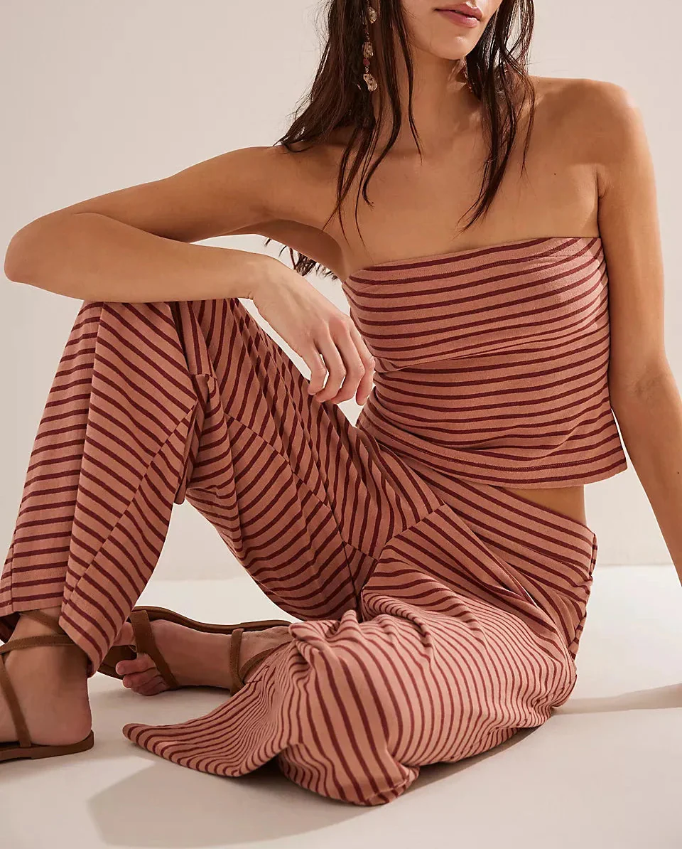 Linen Striped Bedding Set - Soft, Breathable Fabric for Cozy Home Decor - Queen Size