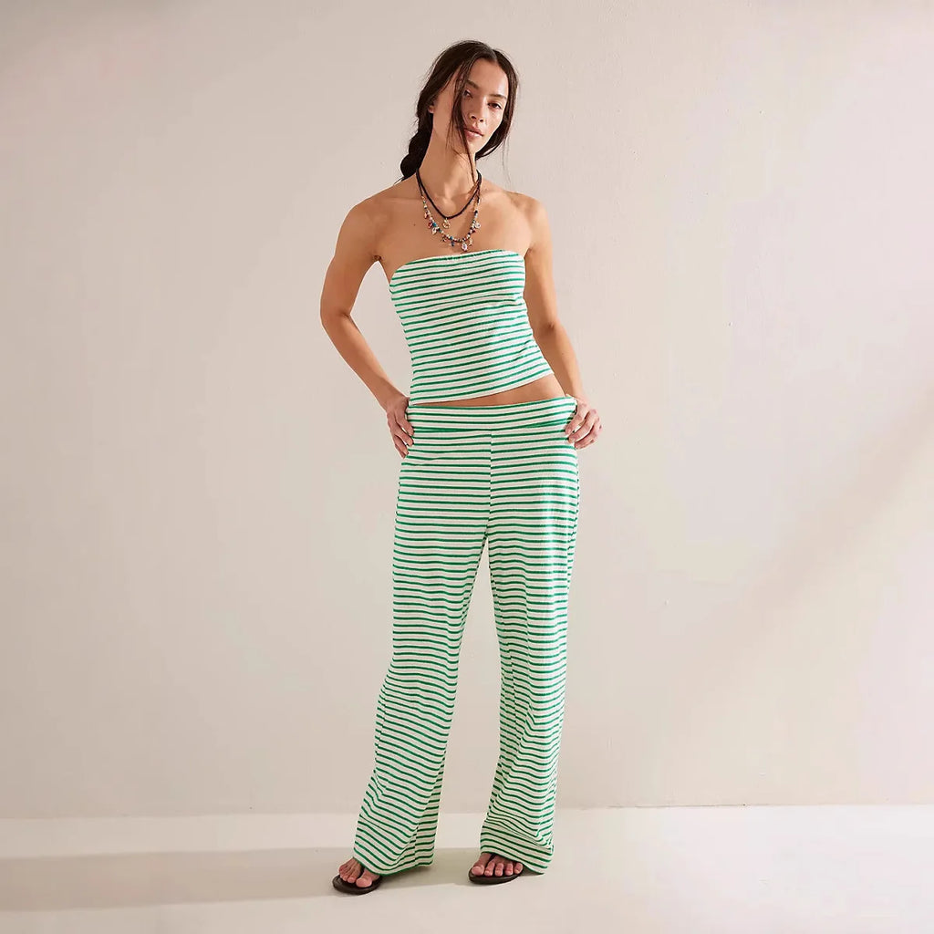 Linen Striped Bedding Set - Soft, Breathable Fabric for Cozy Home Decor - Queen Size