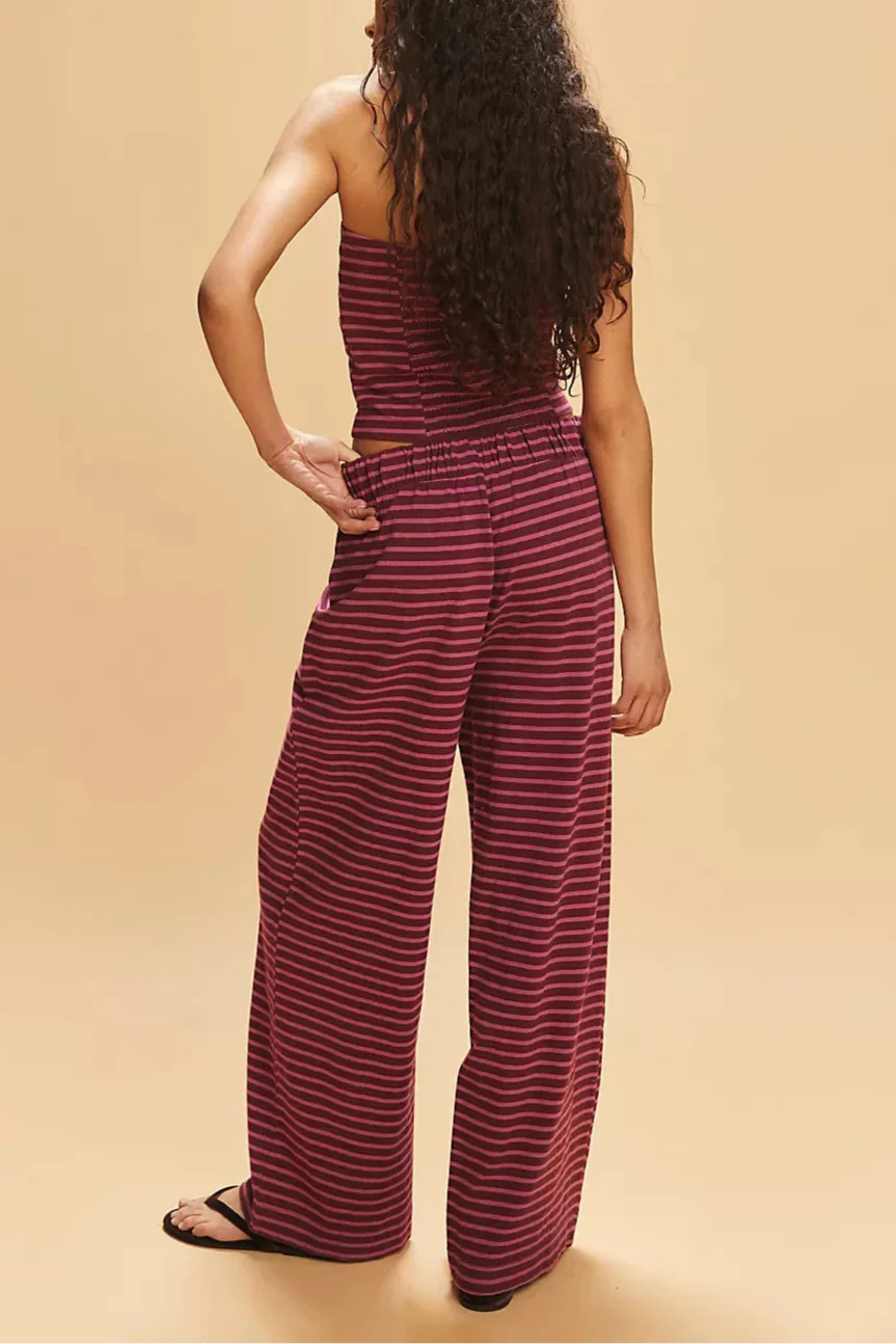 Linen Striped Bedding Set - Soft, Breathable Fabric for Cozy Home Decor - Queen Size