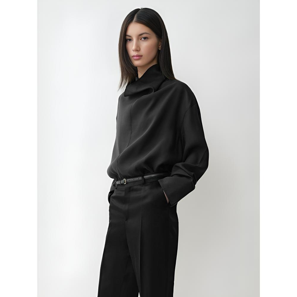 Linen Top for Women - Casual Short Sleeve Design - Lightweight Summer Blouse - Versatile Everyday Wear