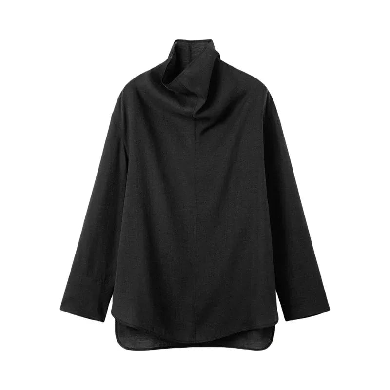 Linen Top for Women - Casual Short Sleeve Design - Lightweight Summer Blouse - Versatile Everyday Wear