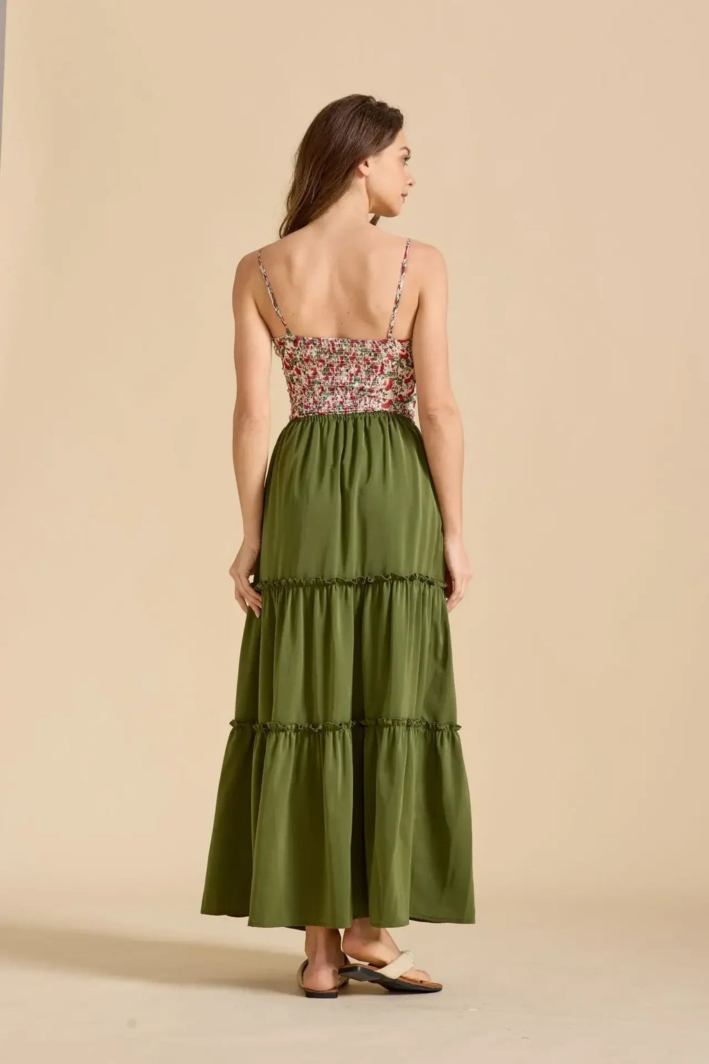 Meadow Floral Maxi Skirt - Lightweight Cotton, Bohemian Style, Perfect for Casual Wear and Summer Events