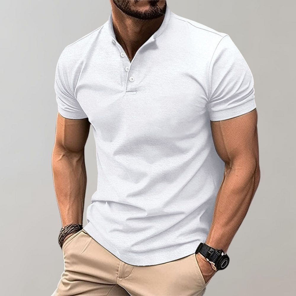 Men's Polo Shirt with Casual Look