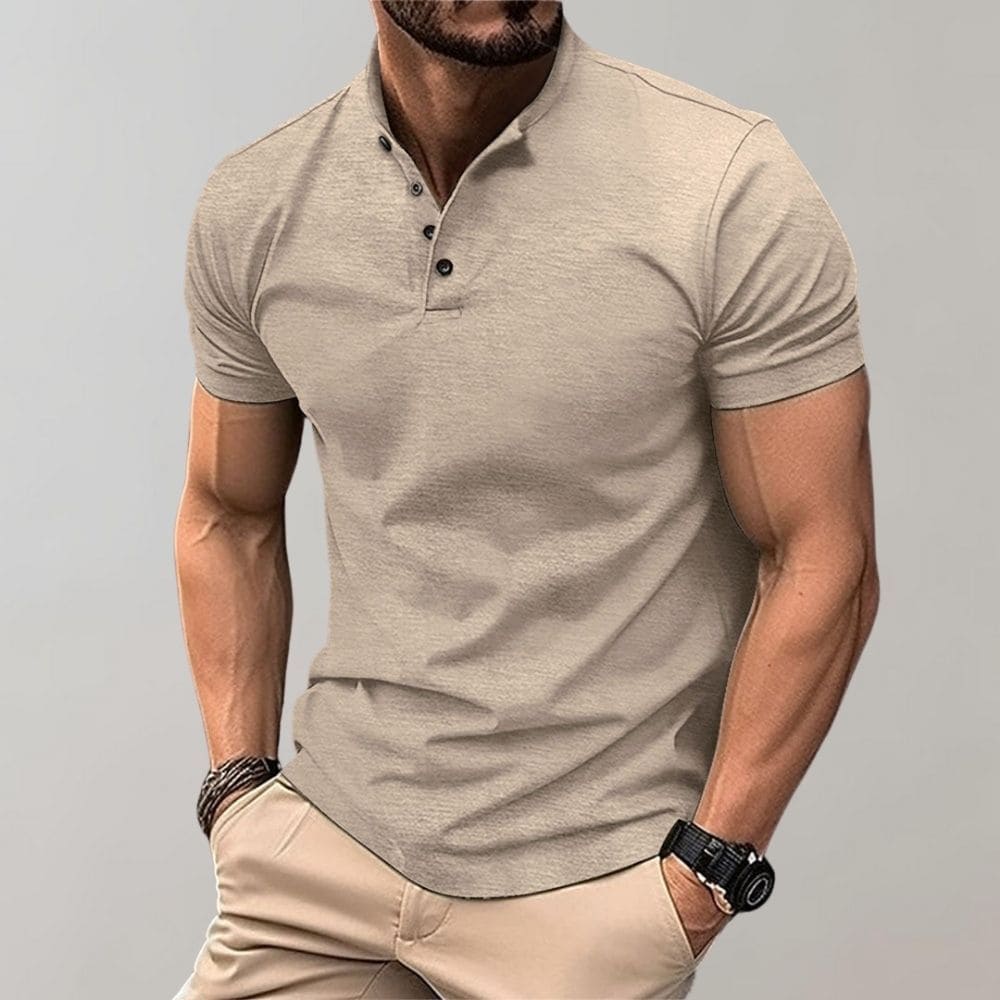 Men's Polo Shirt with Casual Look