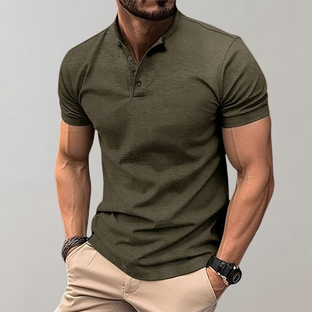 Men's Polo Shirt with Casual Look