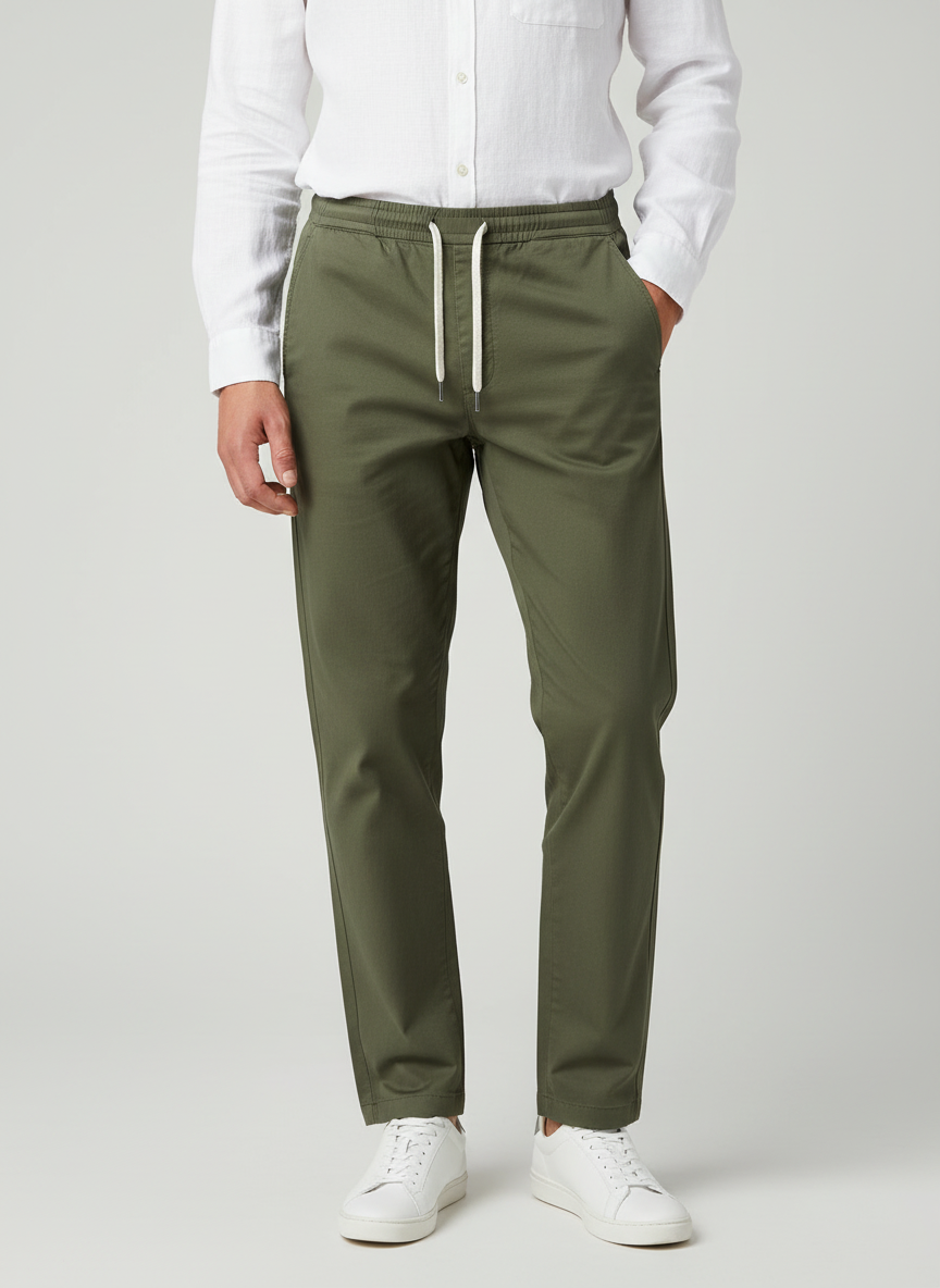 Men's Stretch Pants with Comfortable Fit