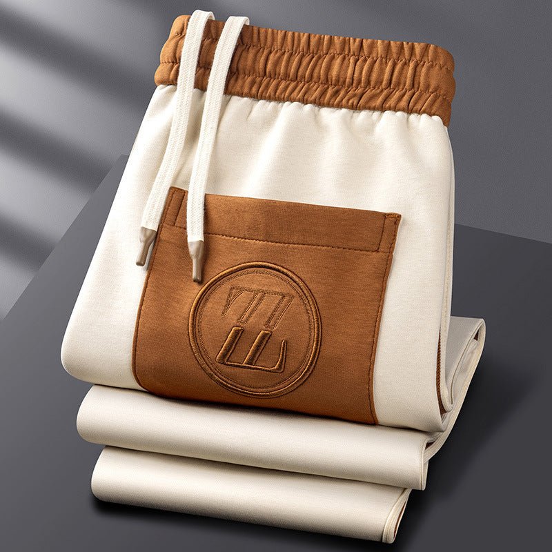 Men's Zip Jacket and Pants Tracksuit Set - Comfortable Athletic Wear for Gym and Casual Use - Lightweight Fabric