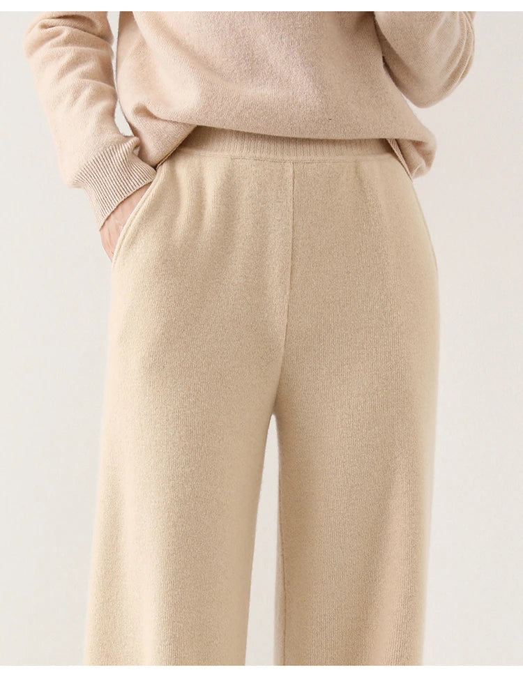 Merino Wool Luxe Sweatpants for Comfort and Style in Casual Wear