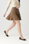 Merino Wool Skirt - A-Line Design for Everyday Wear - Comfortable and Stylish