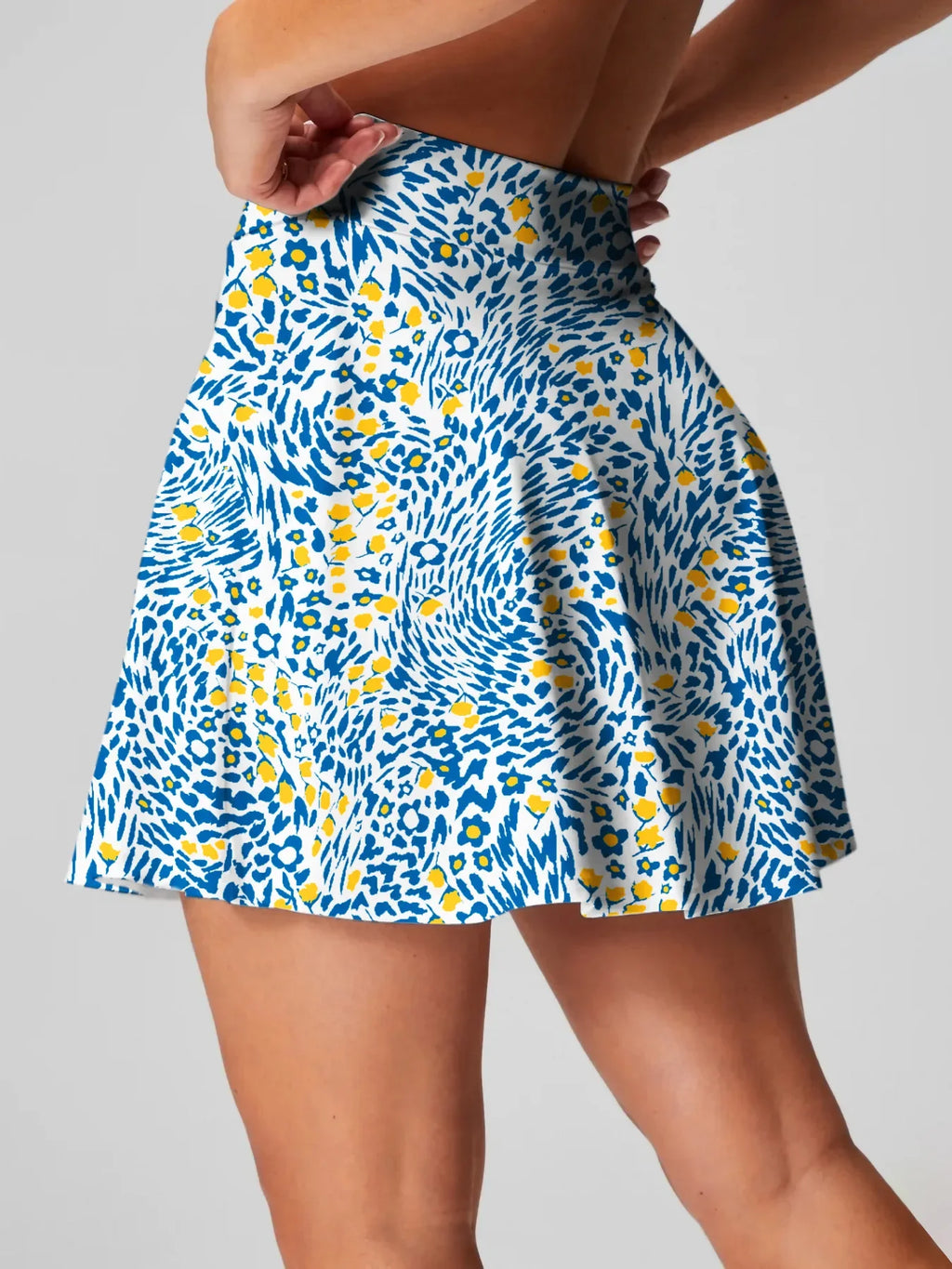 Motion Skirt - Lightweight Stretch Fabric - Casual A-Line Design - Perfect for Everyday Wear