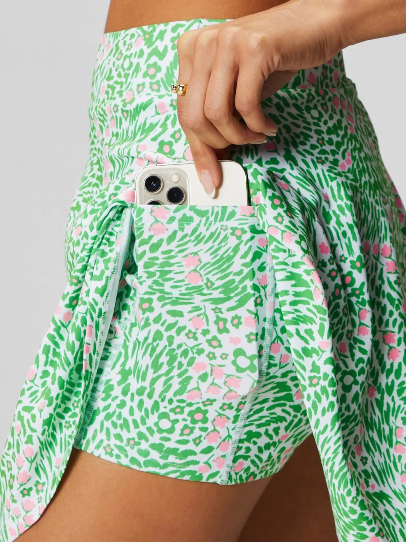 Motion Skirt - Lightweight Stretch Fabric - Casual A-Line Design - Perfect for Everyday Wear