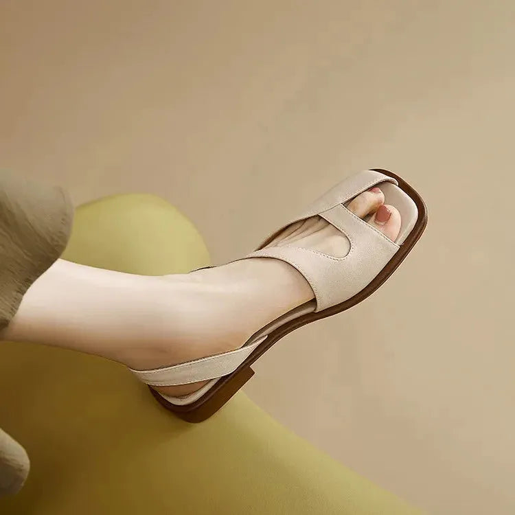 Open-Toe Sandals for Women - Comfortable Casual Footwear - Summer Style - Lightweight Design - Versatile Everyday Use