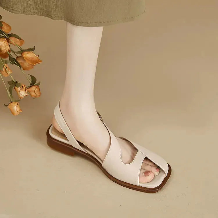 Open-Toe Sandals for Women - Comfortable Casual Footwear - Summer Style - Lightweight Design - Versatile Everyday Use