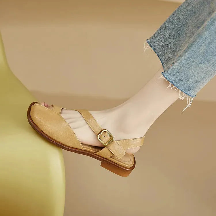 Open-Toe Sandals for Women - Comfortable Casual Footwear - Summer Style - Lightweight Design - Versatile Everyday Use