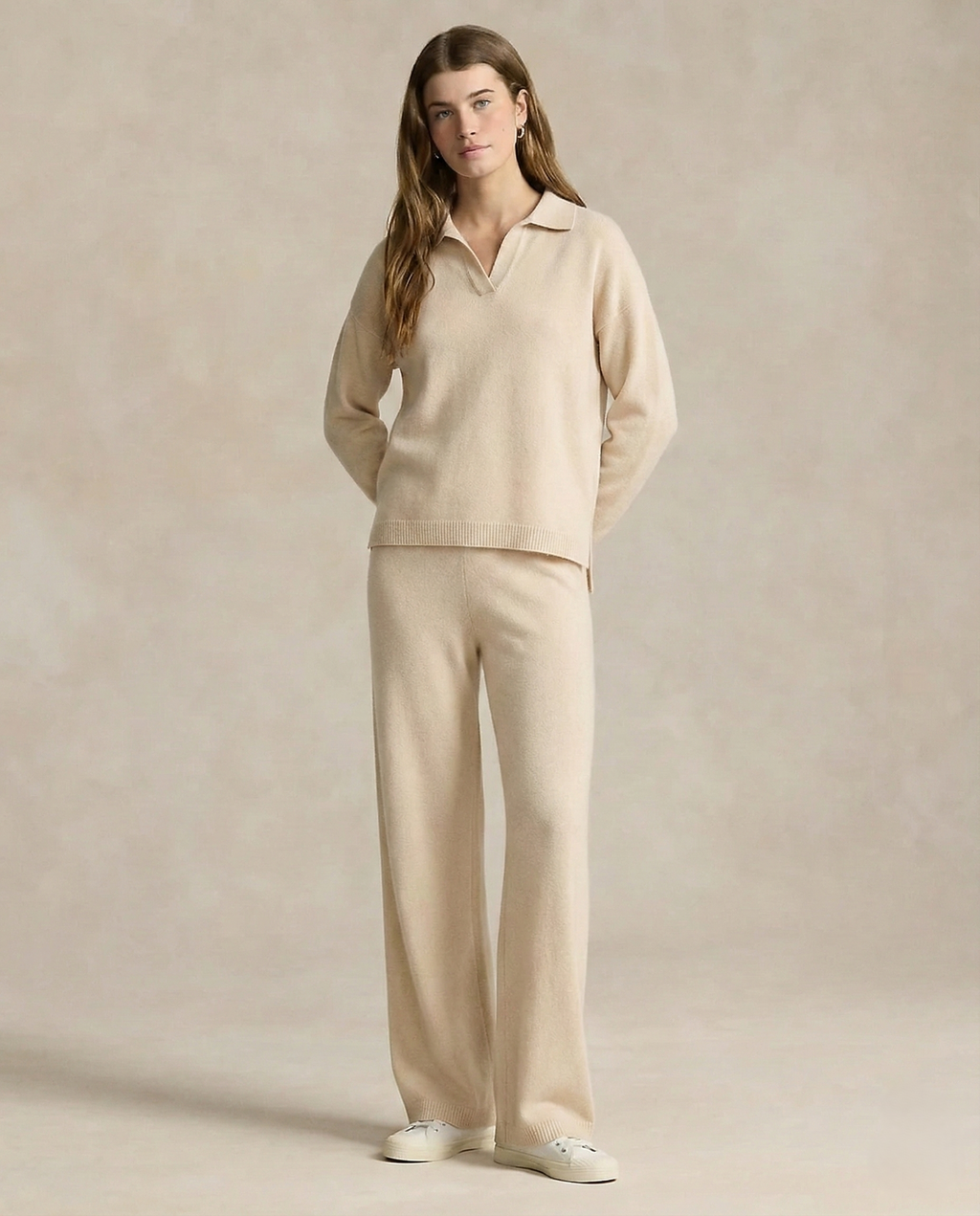 Palermo Polo Knit Set - Soft Cotton Blend - Casual Wear - Stylish Two-Piece Outfit for Everyday Comfort