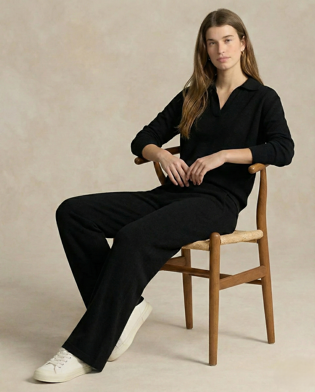 Palermo Polo Knit Set - Soft Cotton Blend - Casual Wear - Stylish Two-Piece Outfit for Everyday Comfort