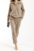Palermo Polo Knit Set - Soft Cotton Blend - Casual Wear - Stylish Two-Piece Outfit for Everyday Comfort