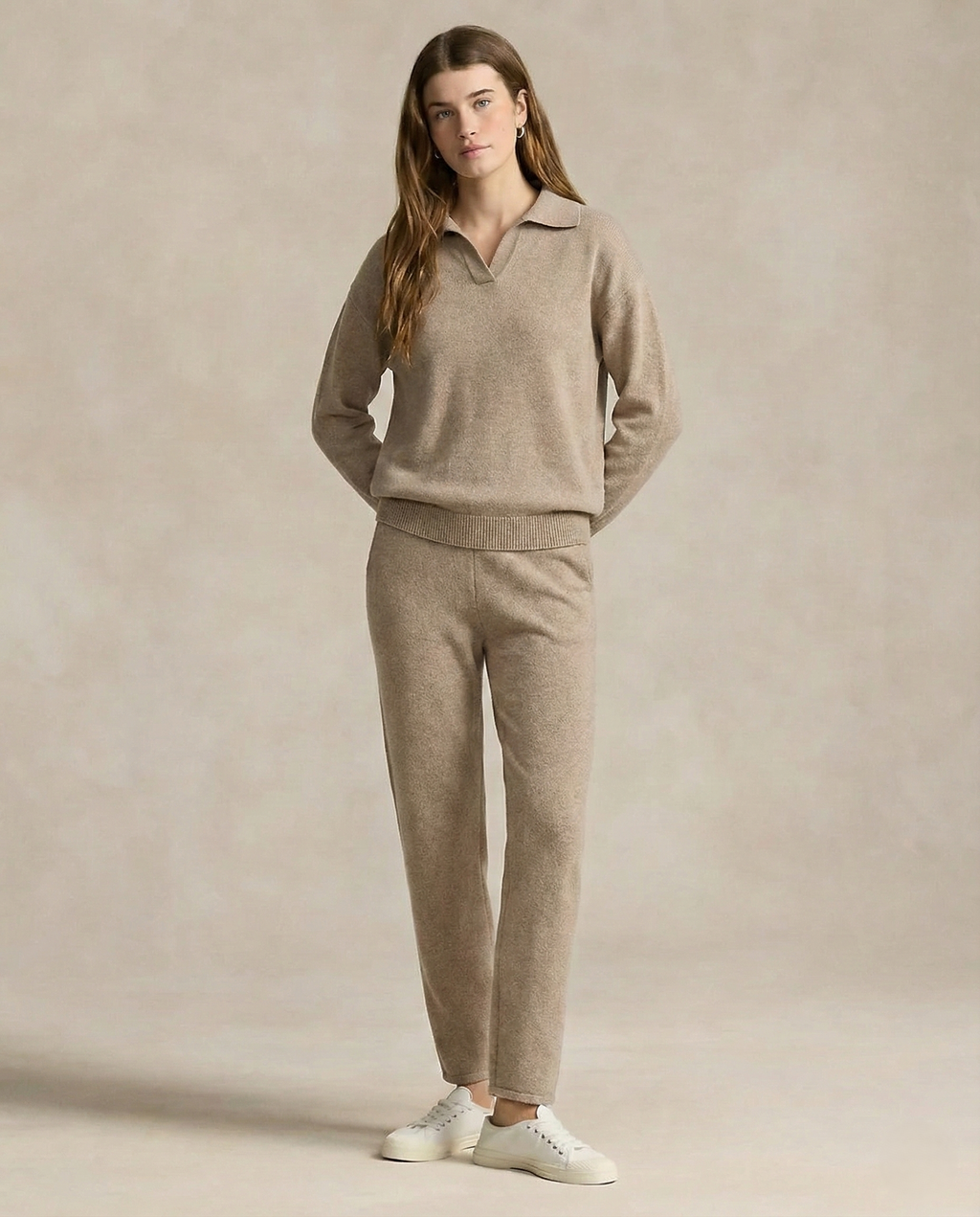 Palermo Polo Knit Set - Soft Cotton Blend - Casual Wear - Stylish Two-Piece Outfit for Everyday Comfort