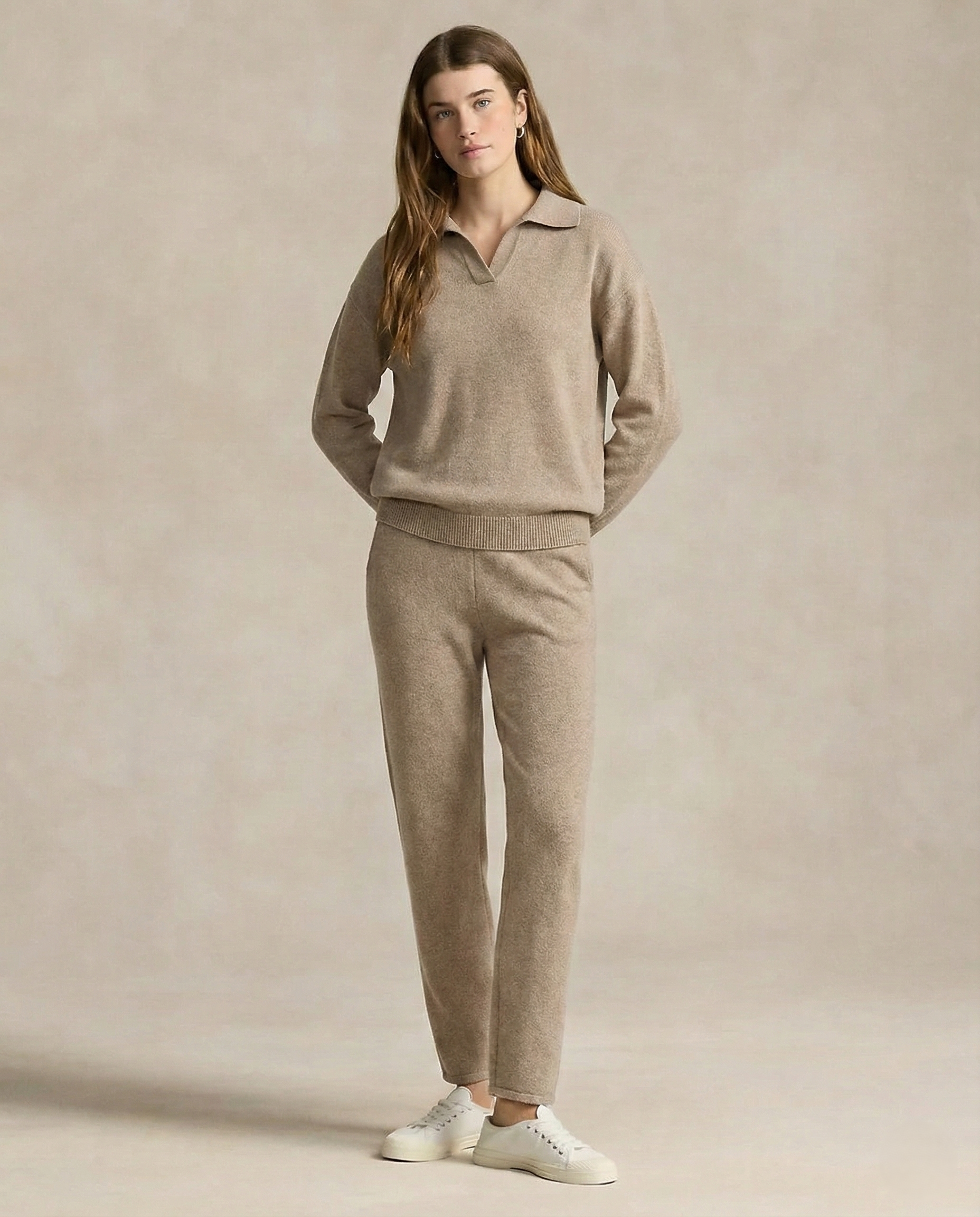 Palermo Polo Knit Set - Soft Cotton Blend - Casual Wear - Stylish Two-Piece Outfit for Everyday Comfort