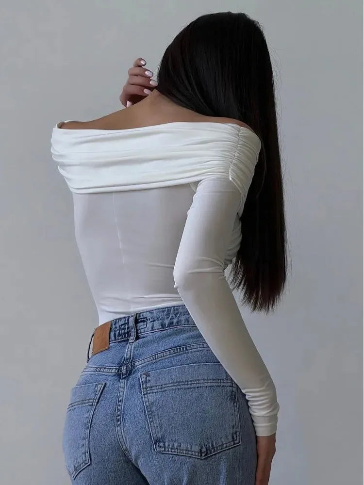 Paris Street Casual Top - Lightweight Cotton Blend - Chic Everyday Wear - Women's Fashion Blouse