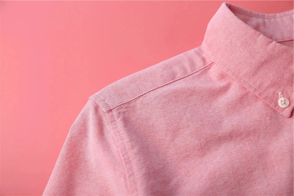 Pastel Oxford Blouses for Women - Elegant Design, Lightweight Cotton, Perfect for Office or Casual Wear