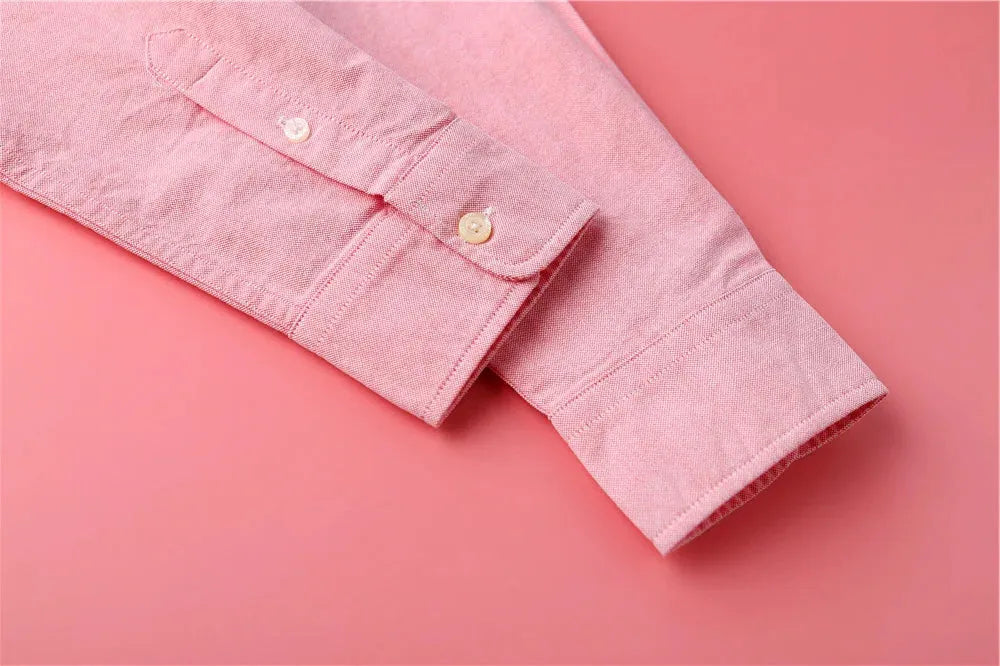 Pastel Oxford Blouses for Women - Elegant Design, Lightweight Cotton, Perfect for Office or Casual Wear