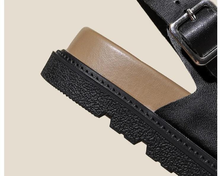 Rose Strap Sandals for Women - Comfortable Casual Footwear - Stylish Summer Sandals in Elegant Design