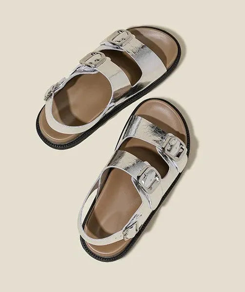 Rose Strap Sandals for Women - Comfortable Casual Footwear - Stylish Summer Sandals in Elegant Design