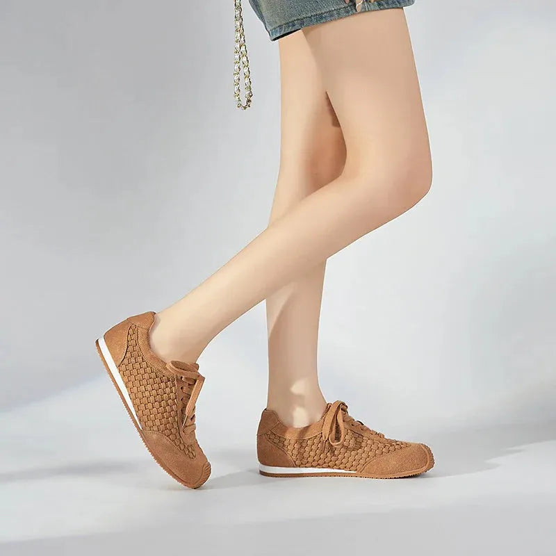 Sienna Woven Table Runner - Cotton Fabric, Rustic Style for Dining Tables and Home Decor