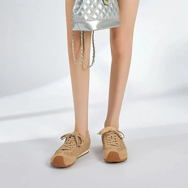 Sienna Woven Table Runner - Cotton Fabric, Rustic Style for Dining Tables and Home Decor