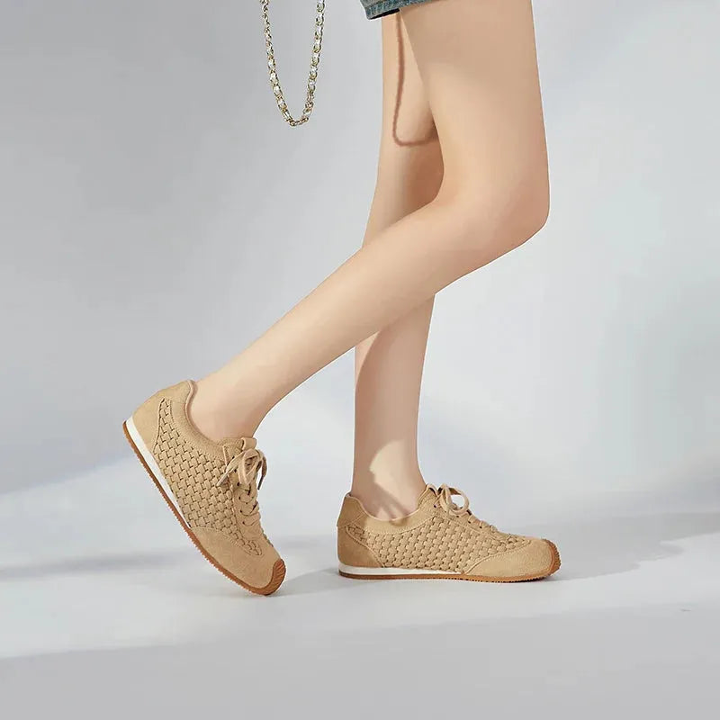 Sienna Woven Table Runner - Cotton Fabric, Rustic Style for Dining Tables and Home Decor