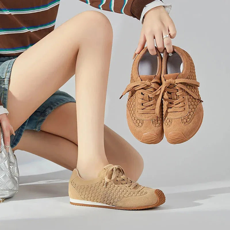 Sienna Woven Table Runner - Cotton Fabric, Rustic Style for Dining Tables and Home Decor