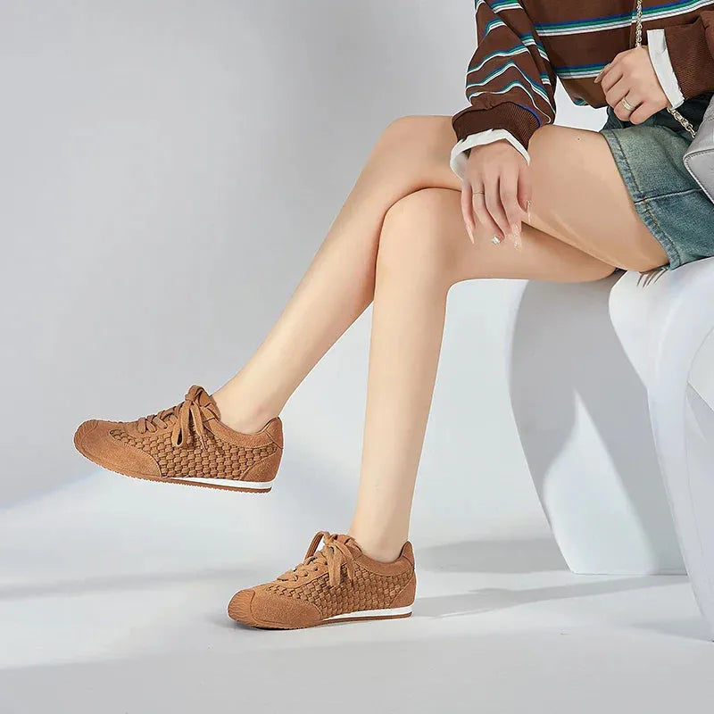 Sienna Woven Table Runner - Cotton Fabric, Rustic Style for Dining Tables and Home Decor