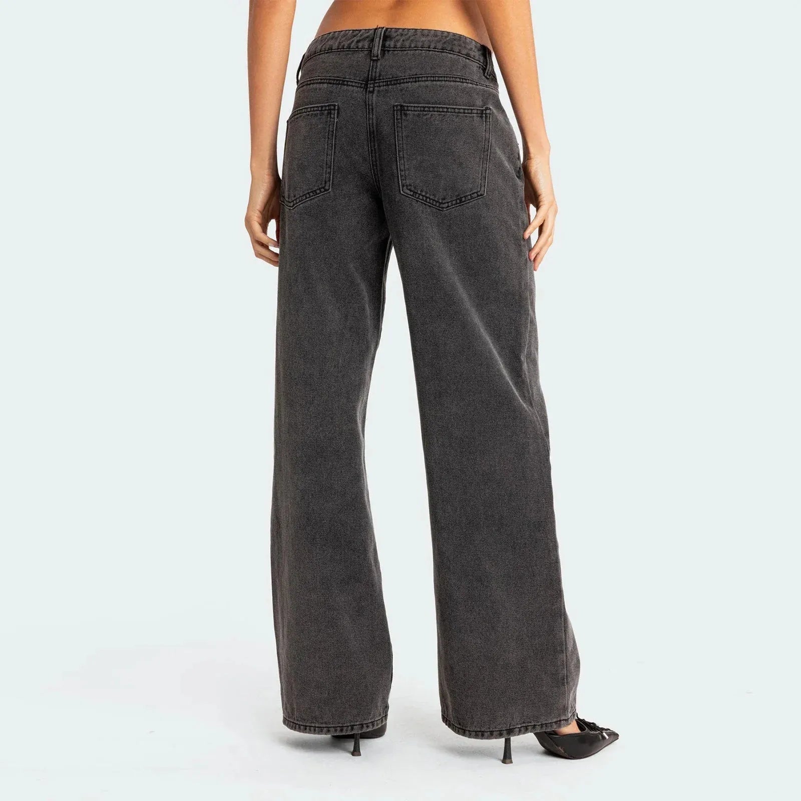 Straight Leg Denim Jeans for Women - Classic Fit, Versatile Everyday Wear, Available in Multiple Sizes and Washes