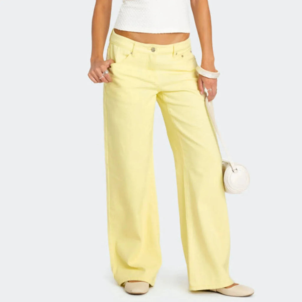 Straight Leg Denim Jeans for Women - Classic Fit, Versatile Everyday Wear, Available in Multiple Sizes and Washes