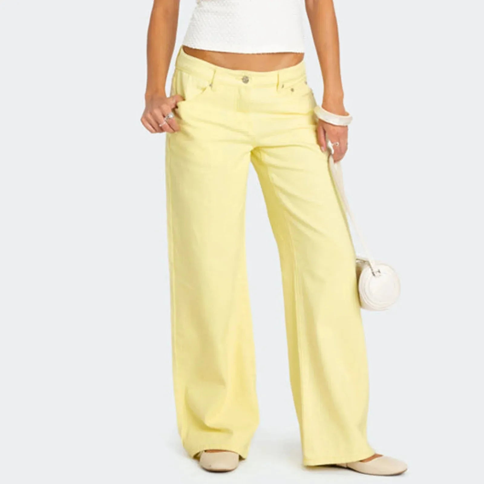 Straight Leg Denim Jeans for Women - Classic Fit, Versatile Everyday Wear, Available in Multiple Sizes and Washes